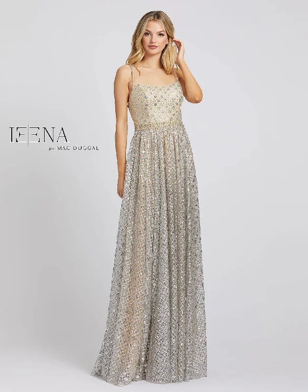 One Click Away from Big Savings!Mac Duggal 26294 Prom Long Formal Metallic Dress