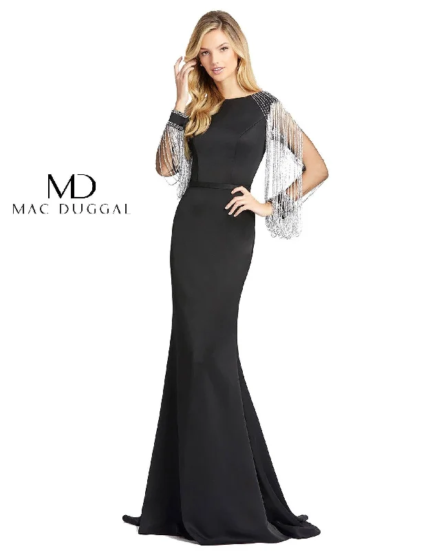 Shop Before It’s Gone!Mac Duggal 20116 Long Sleeve Formal Evening Dress
