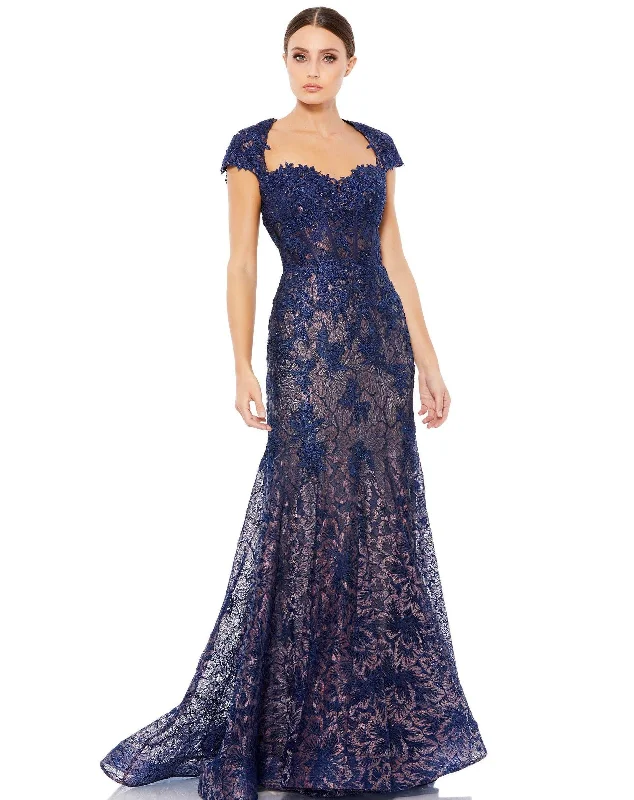 Shop the Hottest Deals!Mac Duggal 79306 Long Short Sleeve Formal Dress