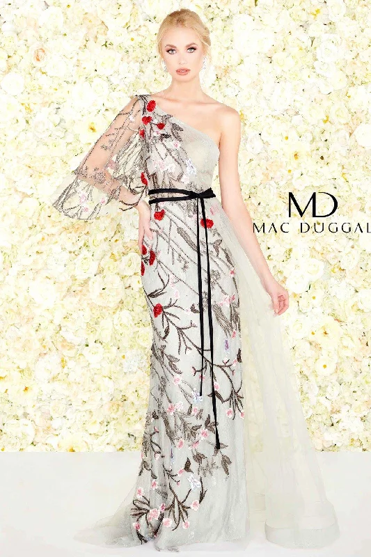 The Sale You’ve Been Waiting For!Mac Duggal 20124 Prom Long One Shoulder Trumpet Gown