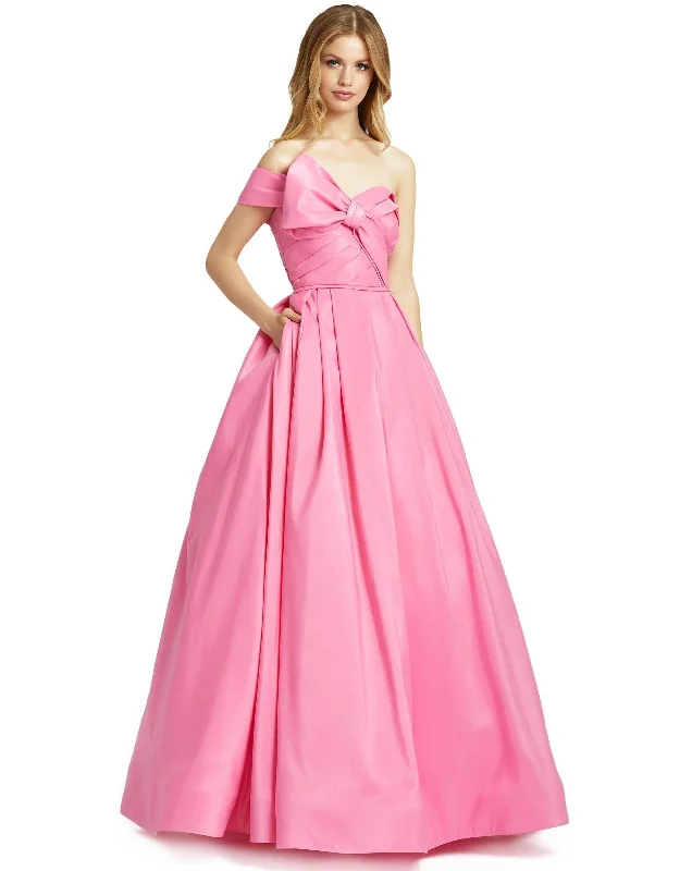 Your Exclusive Offer Awaits!Mac Duggal 48863 Long Off Shoulder Prom Ball Gown