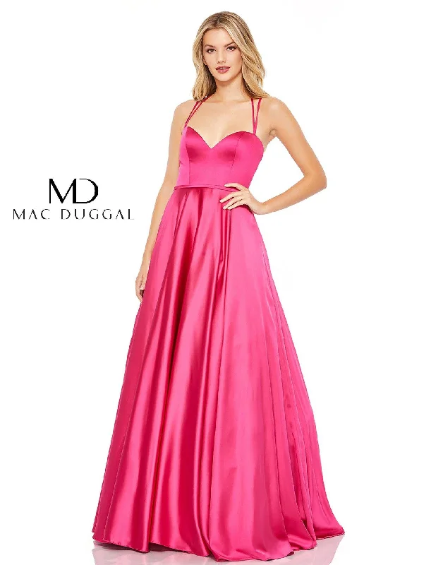 The Best Sale of the Year!Mac Duggal 67559 Prom Spaghetti Strap Long Dress