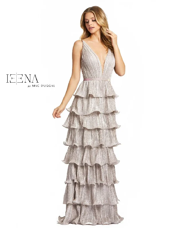 Your Shopping Wish, Our Discount Command!Mac Duggal 26304 Prom Long Sleeveless Tiered Dress