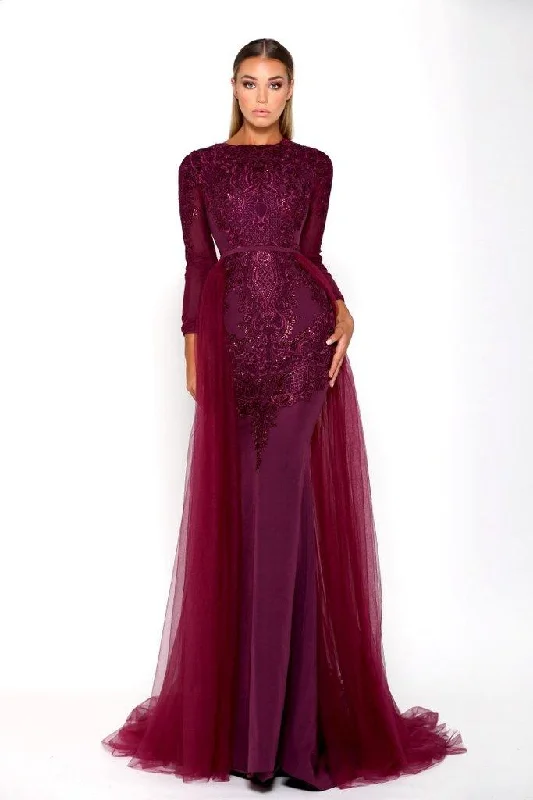 Mega Sale Happening Now!Portia And Scarlett Laurent Long Sleeve Formal Dress