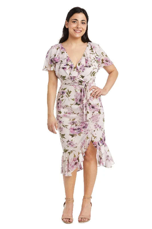 Price Drops You’ll Love!R&M Richards High Low Chiffon Petite Dress Sale