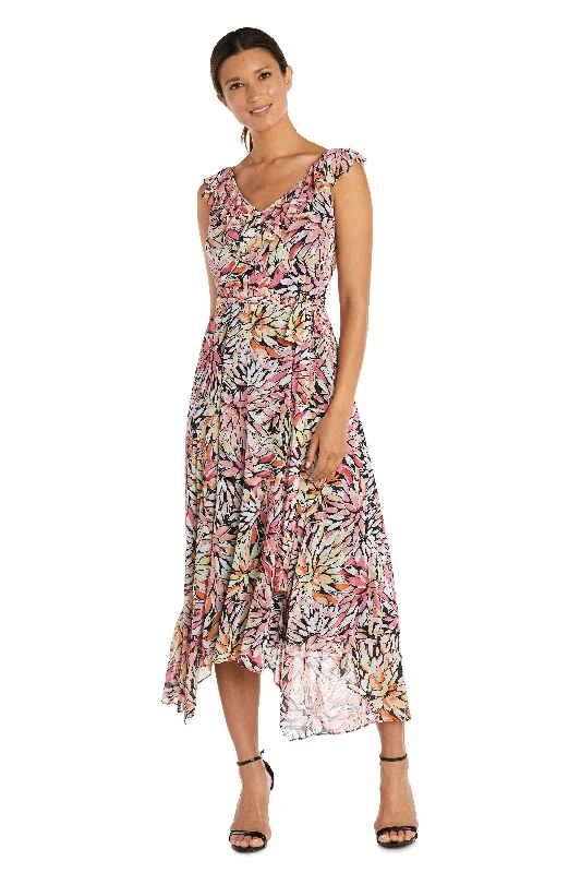 Only a Few Left – Order Now!R&M Richards 7204 High Low Sleeveless Dress