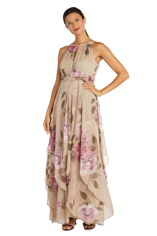 Don’t Wait – Shop Today!R&M Richards 7908 Long Floral Print Petite Dress Sale