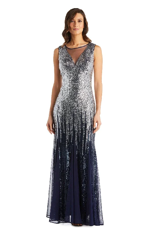 Your Chance to Save is Now!R&M Richards 7156 Long Formal Beaded Petite Dress Sale