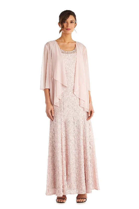 Get Ready to Save!R&M Richards 2382P Long Formal Beaded Petite Dress Sale