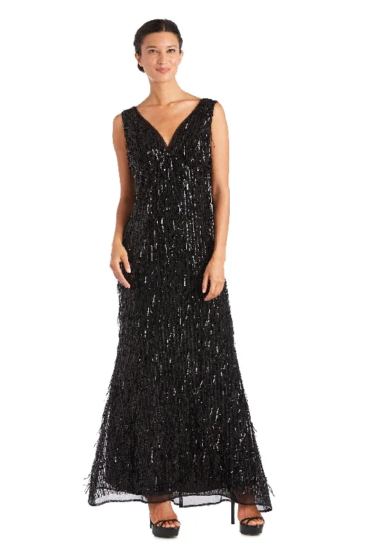 Every Deal is a Steal!R&M Richards 7075P Long Formal Petite Sequins Dress Sale