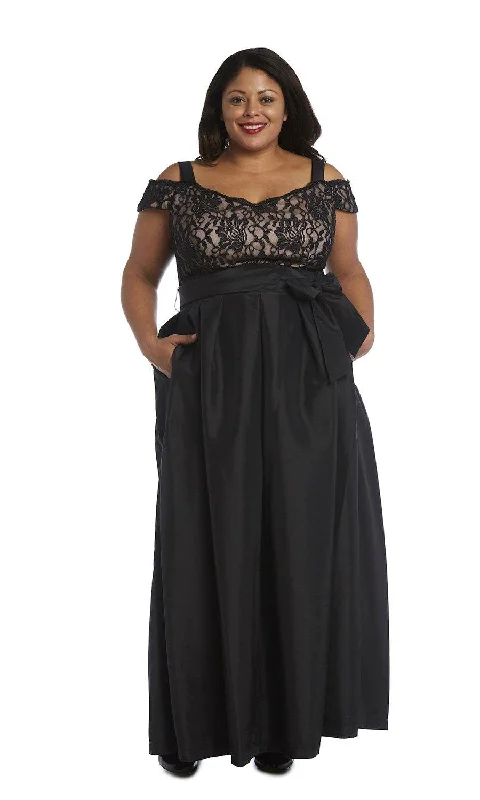 Best Price of the Season!R&M Richards 2056W Long Plus Size Formal Dress Sale