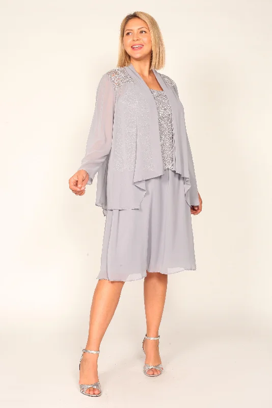 Save Money, Shop Happy!R&M Richards 3885W Short Plus Size Jacket Dress Sale