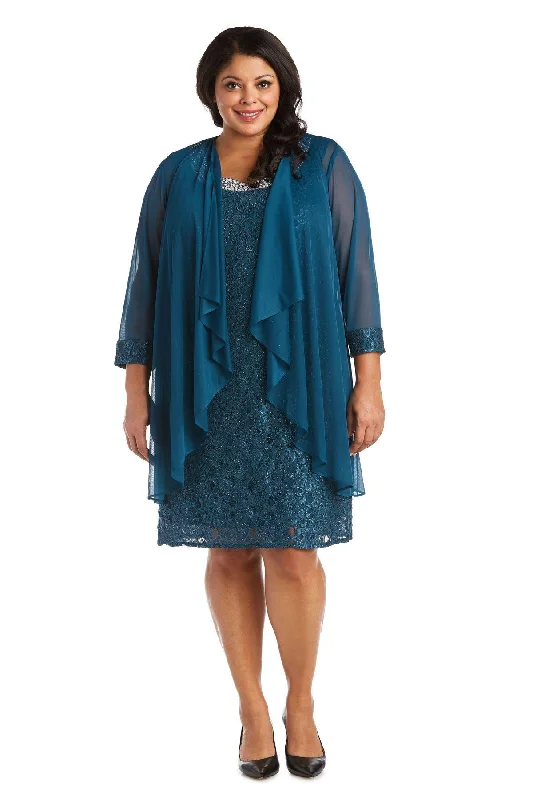 Special Offer – Act Fast!R&M Richards 220 Short Lace Mother Of The Bride Dress Sale