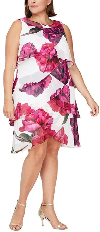 Best Price of the Season!SL Fashions Plus Size Short Dress 9471541