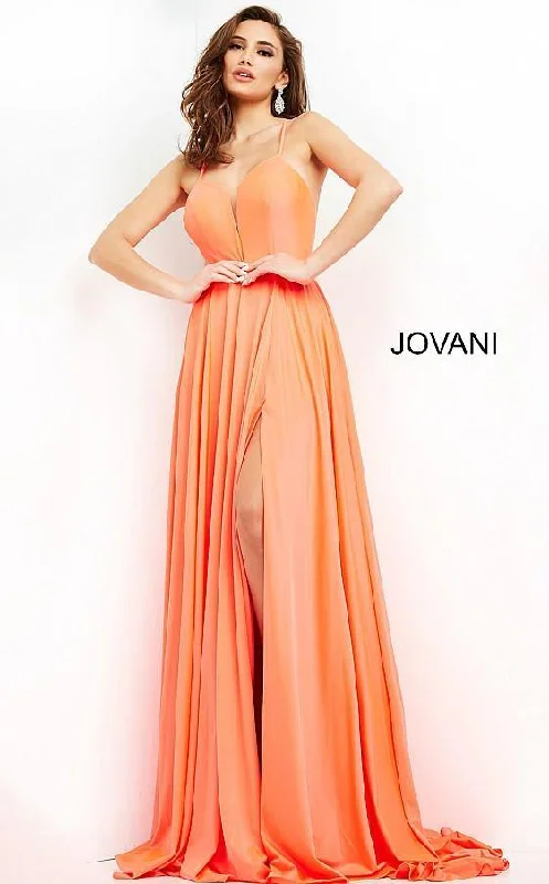 Save More When You Shop More!Jovani 68640 Prom Long Spaghetti Strap Sexy Dress B