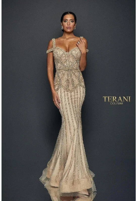 Your Favorite Items on Sale Now!Terani Couture 1922GL0680 Formal Long Prom Dress