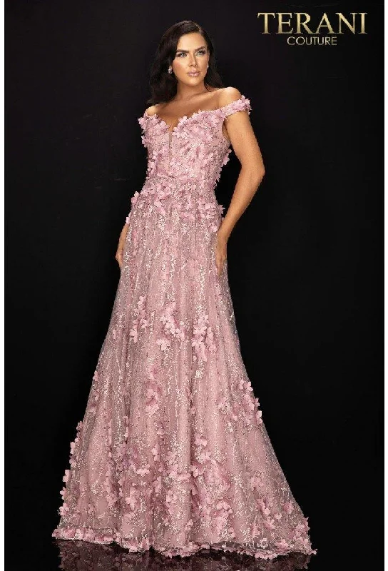 Limited Stock Available!Terani Couture 2011M2143 Prom Formal Long Dress