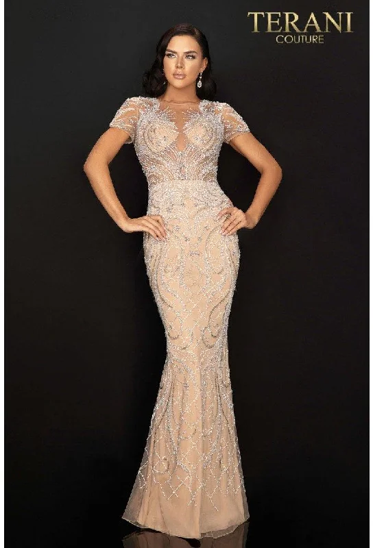Flash Sale – Act Fast!Terani Couture 2012GL2376 Long Formal Prom Dress