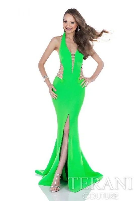 Don’t Wait – Shop Today!Terani Couture 1611P0214A Sexy Long Prom Dress