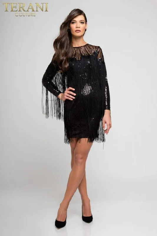 New Discounts Just Dropped!Terani Couture 1722C4053 Short Formal Dress