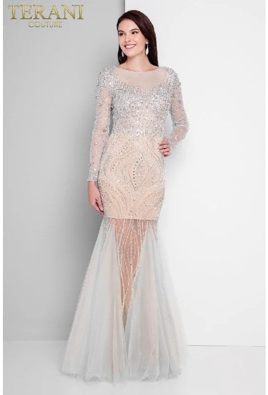 Unbeatable Prices!Terani Couture 1811P5506 Long Prom Dress