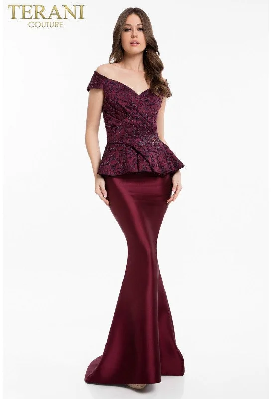 Price Drops You’ll Love!Terani Couture 1821M7577 Formal Long Prom Dress