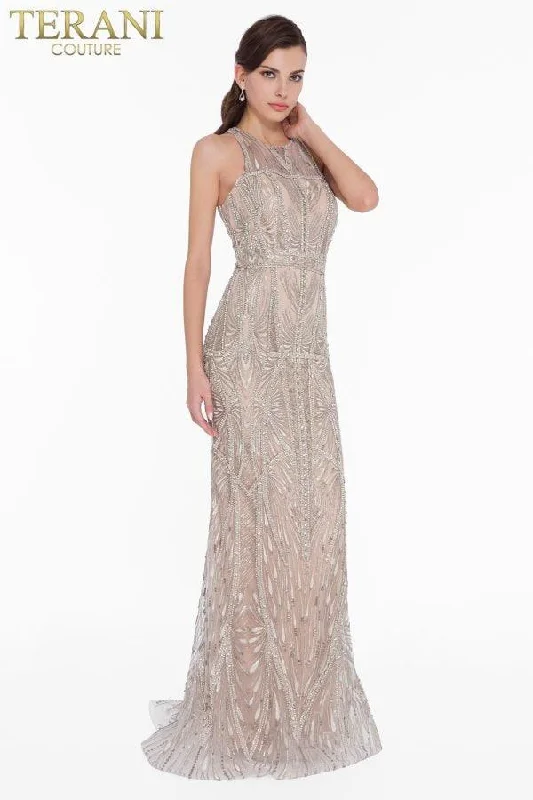 More Discounts, More Joy!Terani Couture 1822GL7508 Sexy Long Prom Dress