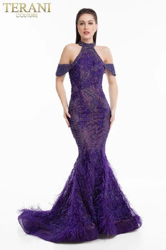 Mega Sale Happening Now!Terani Couture 1823GL7531 Long Formal Prom Dress