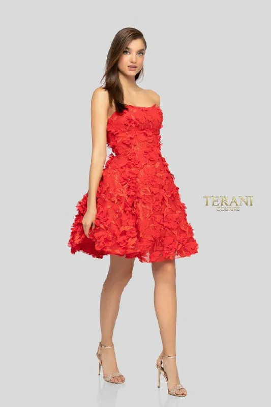 Great Deals, Just for You!Terani Couture 1911P8057 Short Strapless Dress