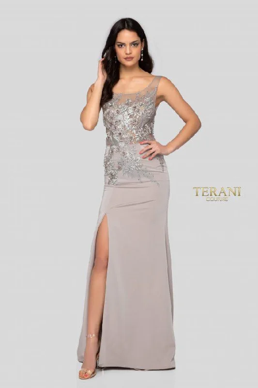Bigger Savings, Better Shopping!Terani Couture 1915E9731 Sleeveless Long Prom Dress