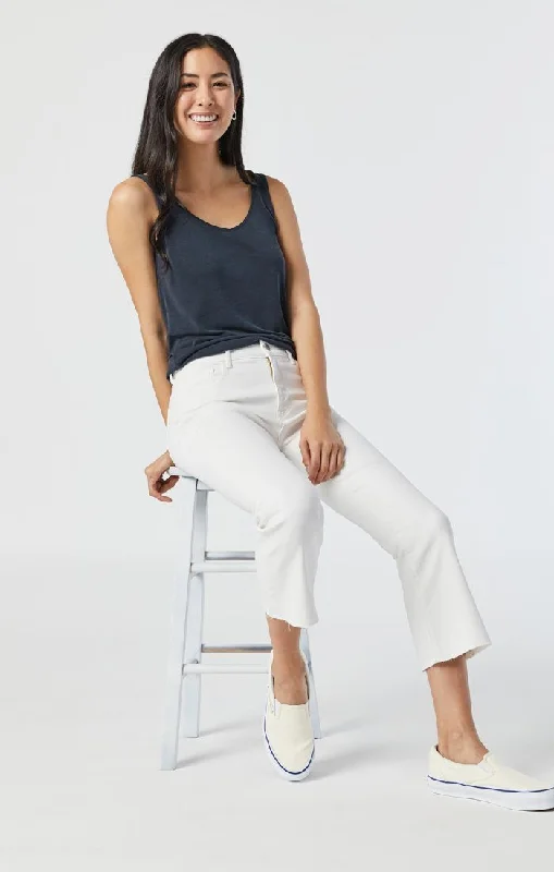 Price Drops You’ll Love!ANIKA CROP FLARE IN OFF-WHITE LA VINTAGE