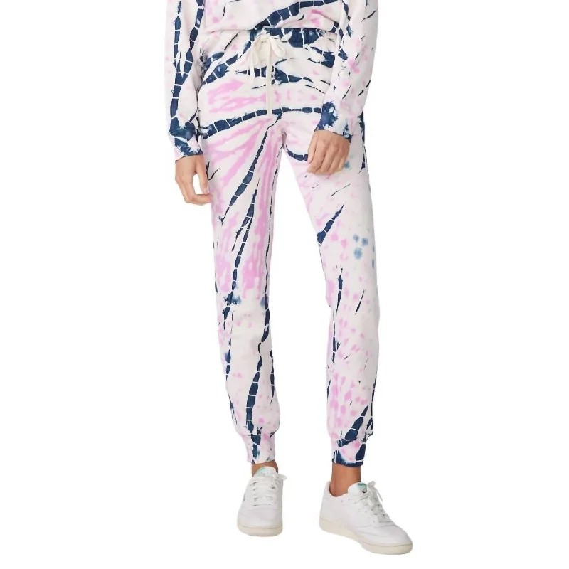 Buy One, Get One Free!Banboo Pant In Hot Pink Tie Dye