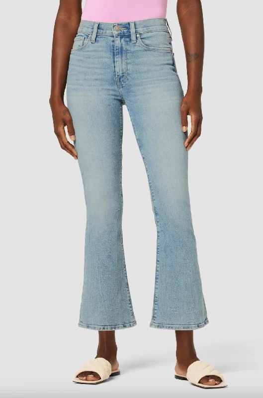 Exclusive Deals Just for You!Barbara High Rise Crop Jeans In Light Indigo Prism
