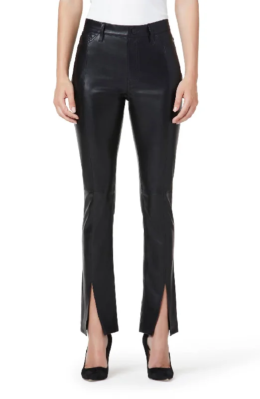 Your Wallet Will Thank You!Barbara High Waist Straight Pant In Black Beauty