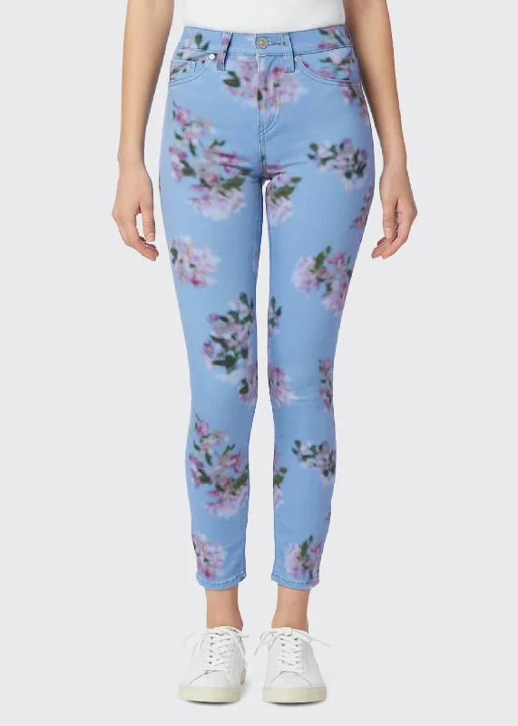 Upgrade for Less!Barbara Skinny Ankle Jeans In Blurred Floral