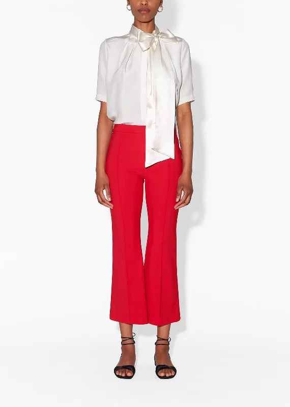 Buy One, Get One Free!Bonded Neoprene Cropped Flare Pant