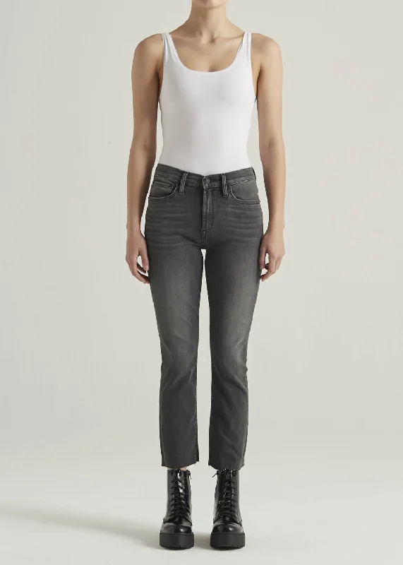 Save Money, Shop Happy!Bree Mid Rise Straight Crop Jeans In Ashland
