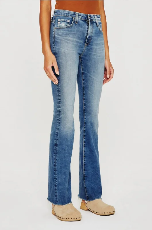 Best Price of the Season!Denim Farrah Boot Jeans In Medium Indigo Wash