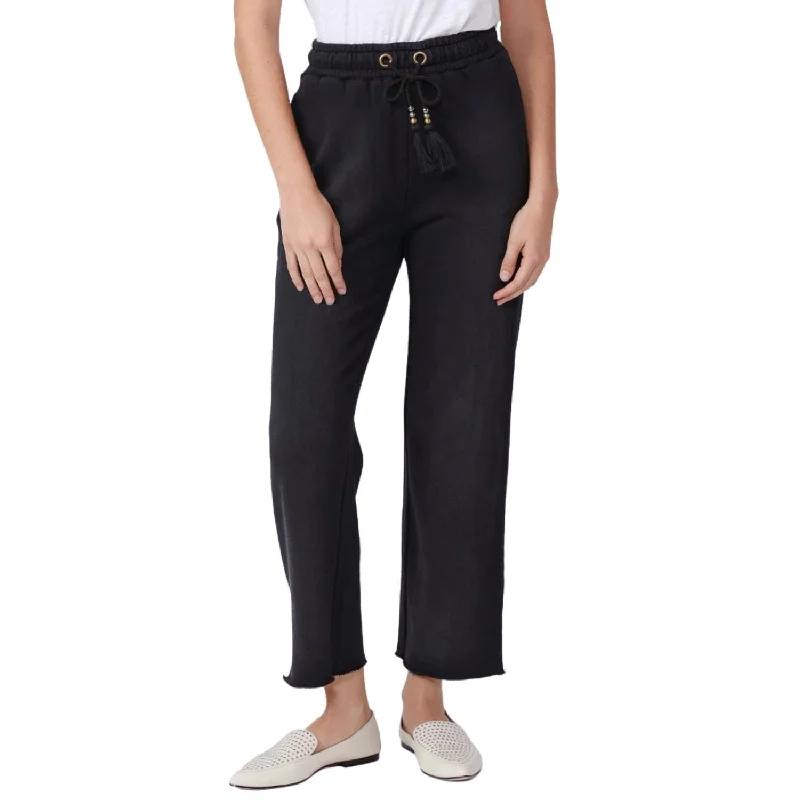 Bigger Savings, Better Shopping!Fleur Wide Leg Sweatpants In Black