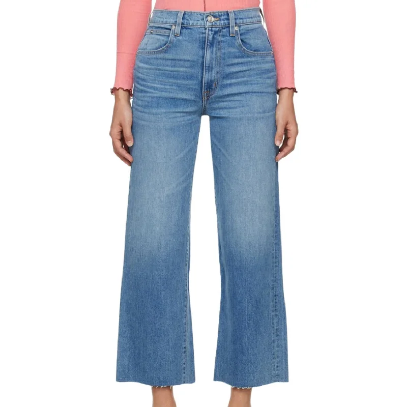 Your Exclusive Offer Awaits!Grace Crop Jeans In Blue Bird