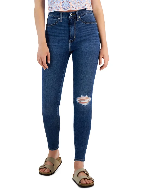Great Deals, Just for You!Juniors Womens Distressed Denim Skinny Jeans