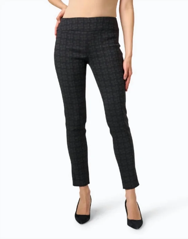 Buy More, Save More!Logomania Pull On Ankle Pant In Black