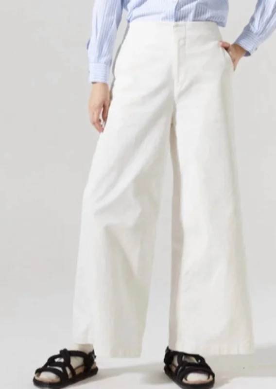 Get More, Spend Less – Shop Now!Luna Cord Pant In Off White