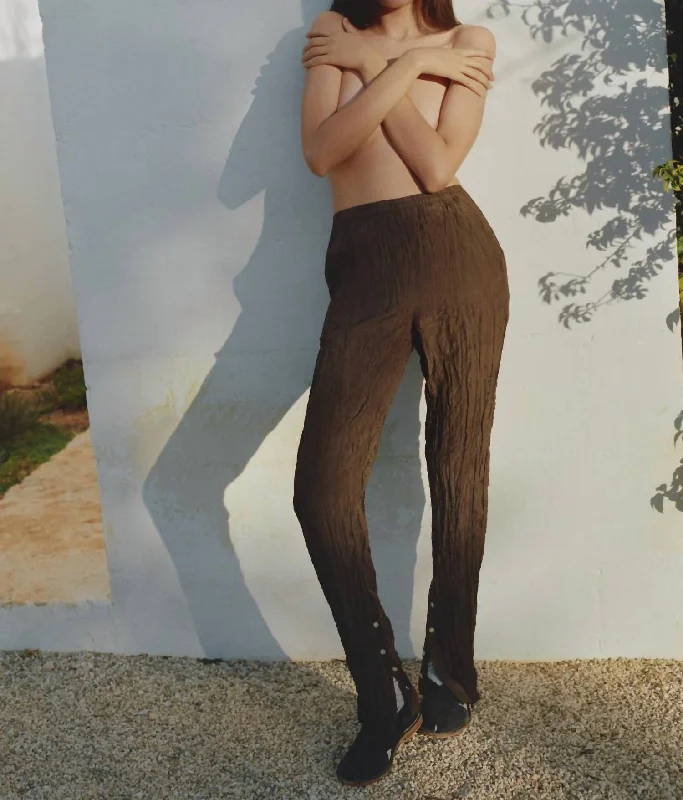 Your Favorite Sale is Back!Nasree Flare Pants In Cacao