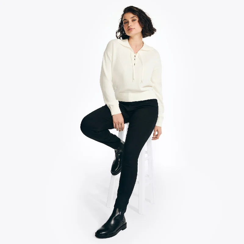 Best Offers of the Month!Nautica Womens Sustainably Crafted True Flex High-Rise Curvy Fit Skinny Denim