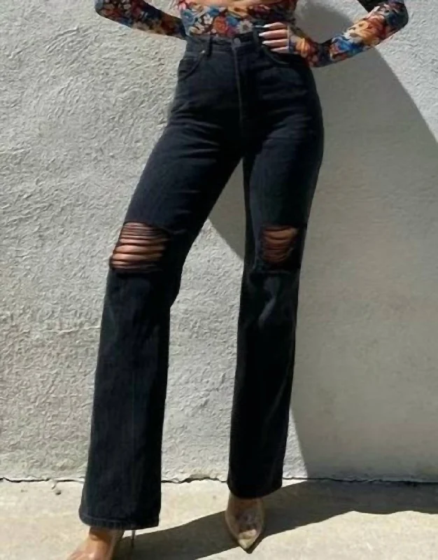 Savings You Can’t Ignore!Oden Wide Leg Pant In Vintage Black Wash