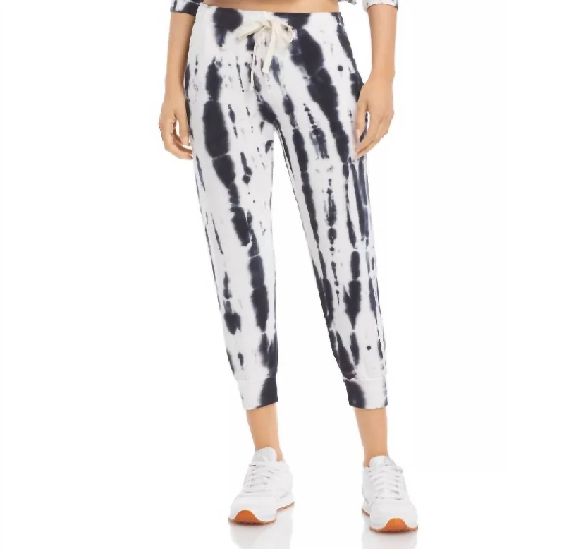Massive Price Cuts!Painter Super Soft Sweatpants In Faded Black Tie Dye