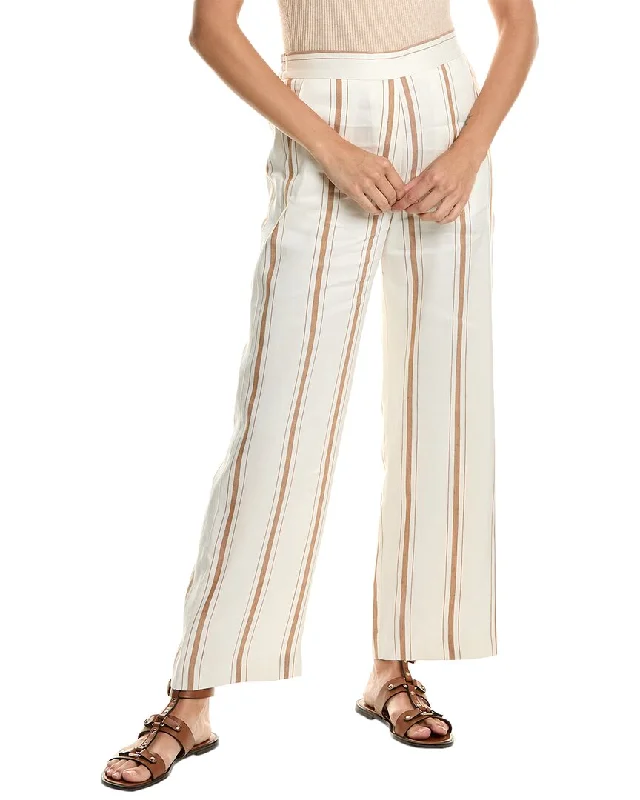 Today Only – Don’t Miss It!Piazza Sempione Anna Linen & Silk-Blend Pant