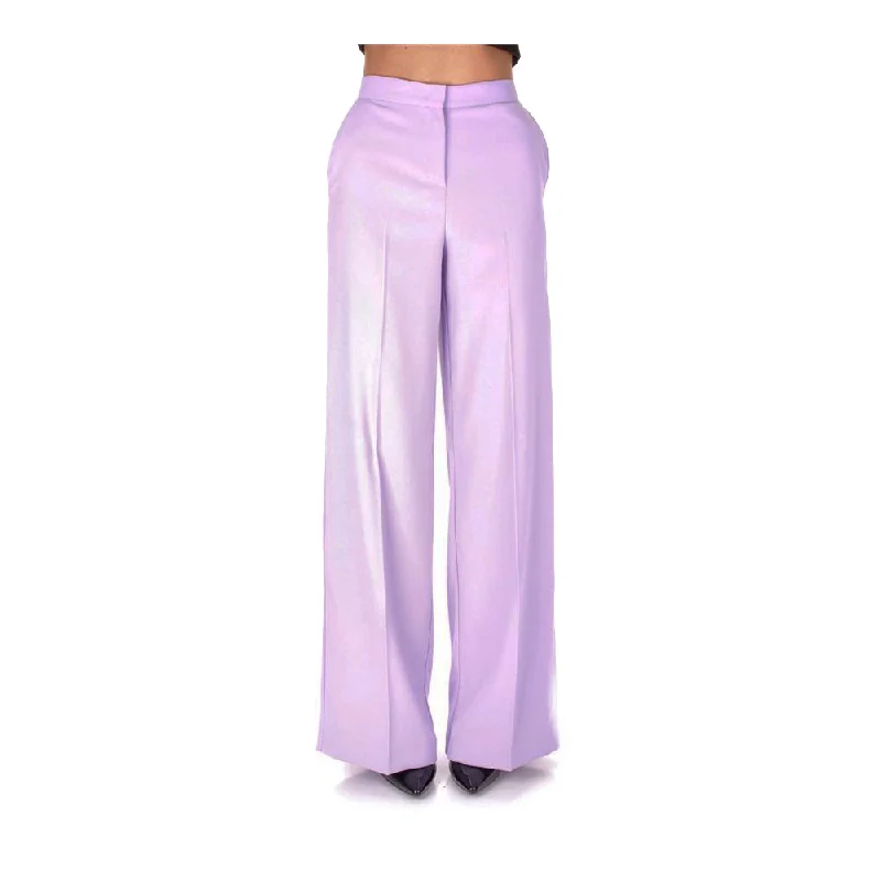 Sale Alert – Get Ready to Shop!PINKO Elegant High-Waist Crepe Women's Trousers