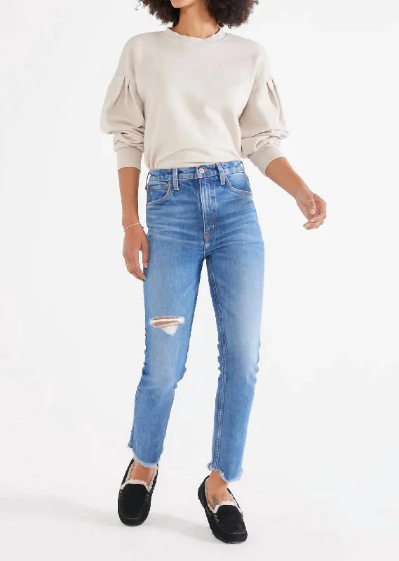 Everything Must Go!Scarlet Mid Rise Slim Pant In Midnight Frost